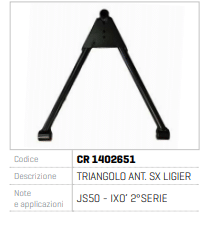 Braccio Sospensione Anteriore Sx - Ligier Js50 - 1402651