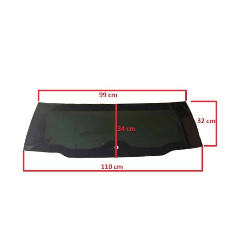 Lunotto Posteriore Fume'- Con Sbrinatore - Ligier Js50