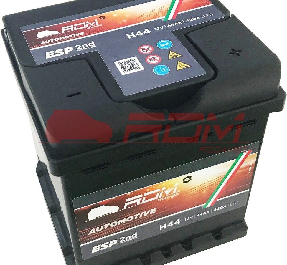 Batteria Cubetto Universale Minicar 44Ah 420A | Non Originale | RicambiPerMicrocar.it