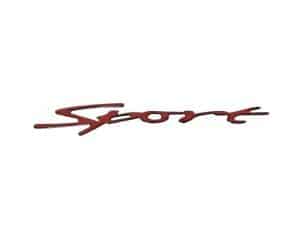 Scritta Portellone Ligier "Sport" 1410909