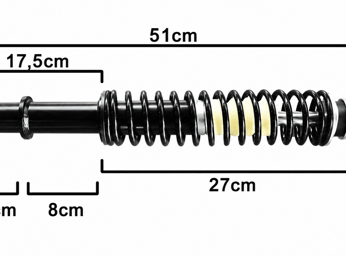 Ammortizzatore Anteriore Aixam 4AP009 Non Originale