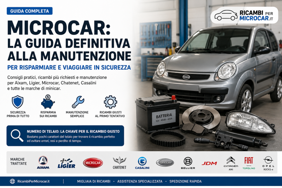 ricambi microcar